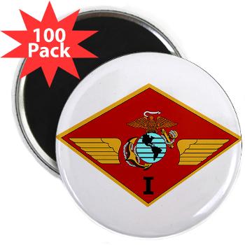 1MAW - M01 - 01 - 1st Marine Aircraft Wing with Text - 2.25" Magnet (100 pack)
